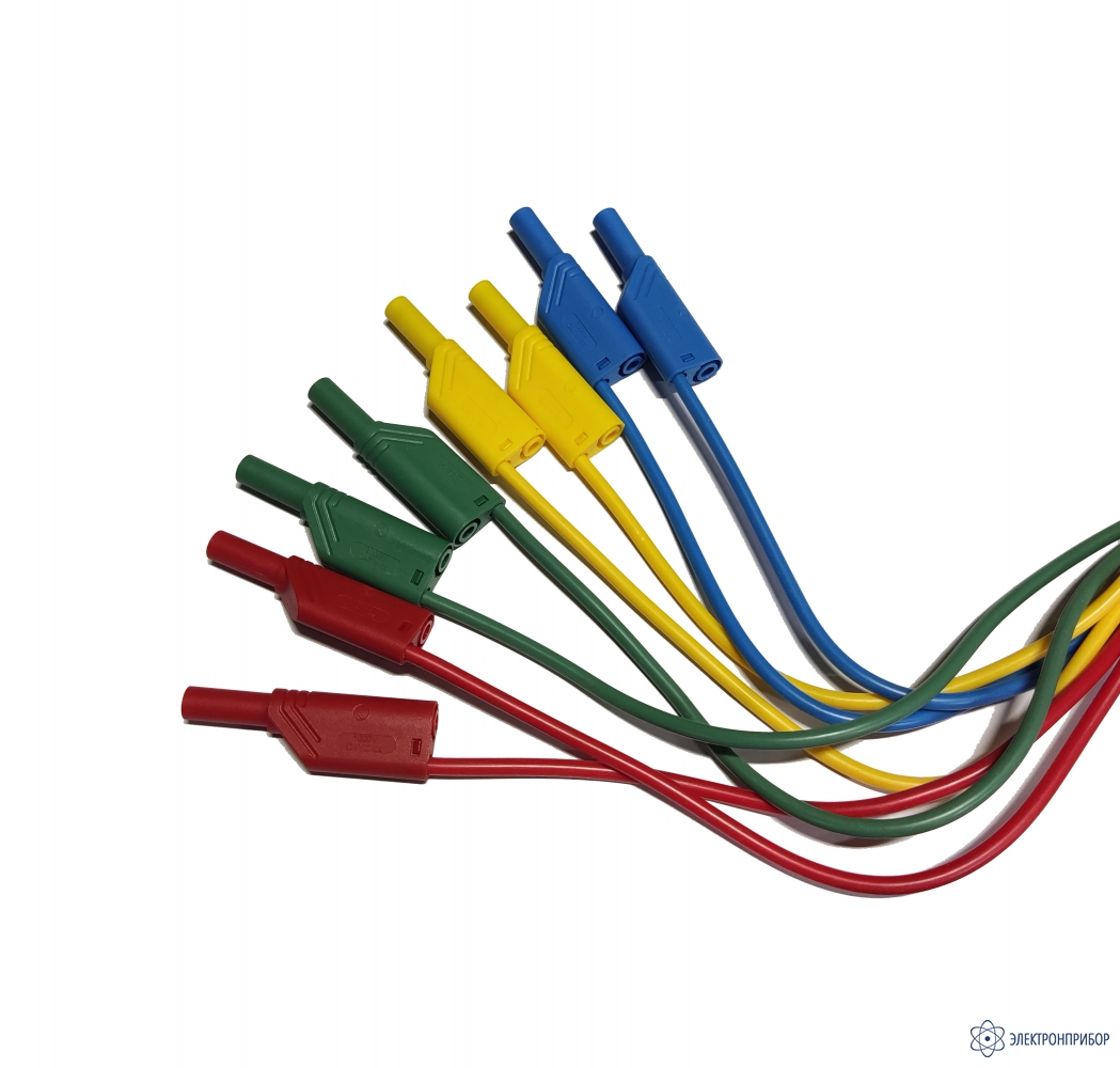 Комплект соединительных проводов (4 штуки) для Прорыв-КЭ-А, Прорыв-Т-А |  Электронприбор