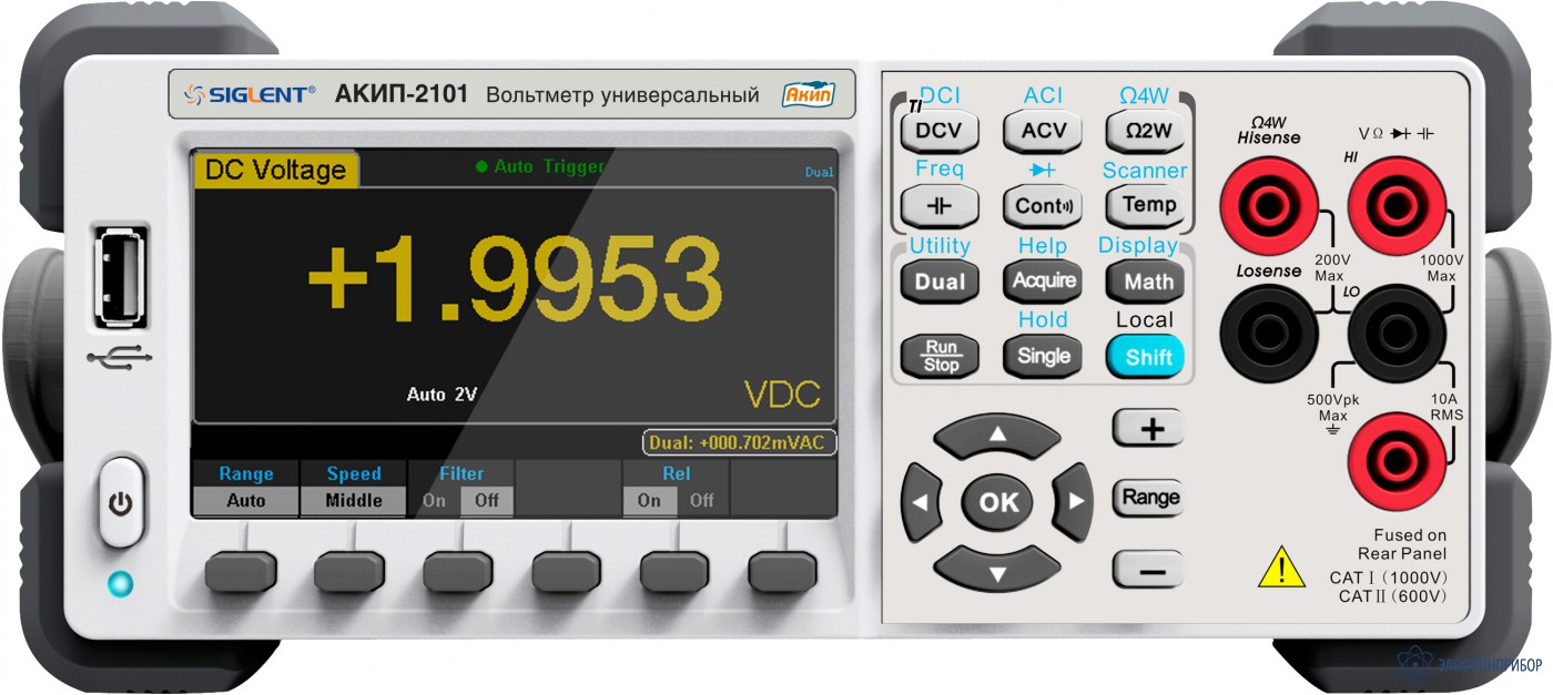 АКИП-2101 вольтметр универсальный | Электронприбор