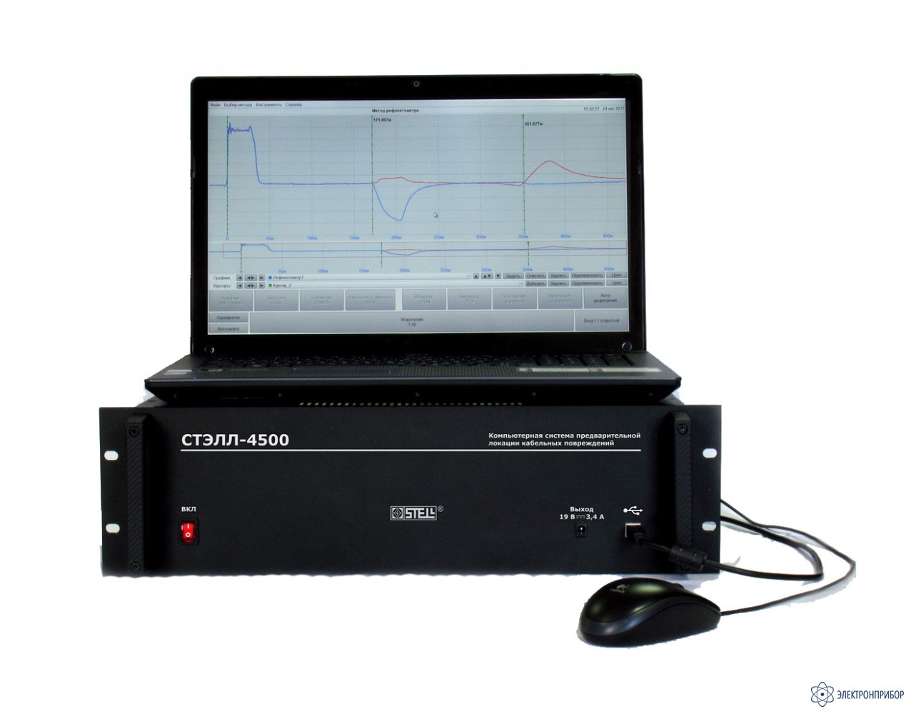 СТЭЛЛ-4500 система предварительной локализации кабельных повреждений |  Электронприбор